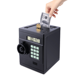 Автоматический рулон банкнот индивидуального дизайна, электронный банк денег, сейф, банкомат, копилка, банк для детей