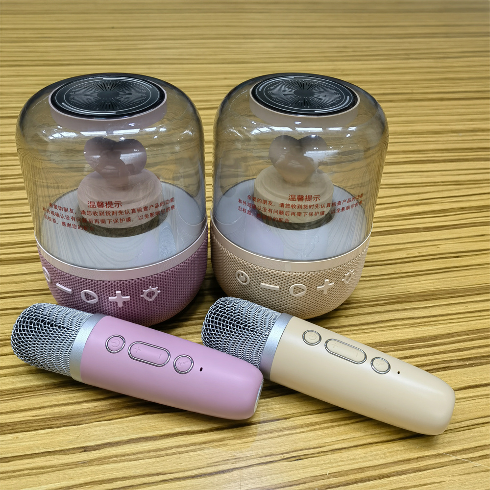 Mini Karaoke Machine Bluetooth -динамики с микрофонами для детских игрушек